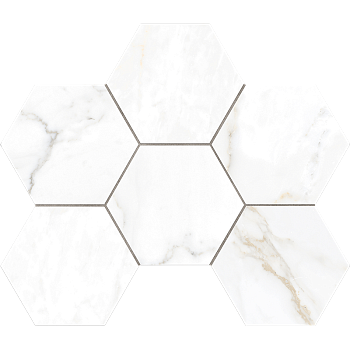 Мозаика ID01 Hexagon 25x28,5 непол, (1 шт) Мозаика ID01 Hexagon 25x28,5 непол, (1 шт)
