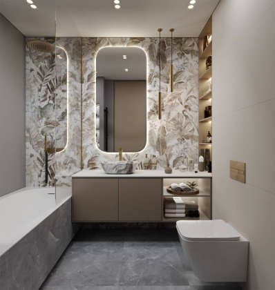 Керамогранит матовый ELITE GREY 60х120 5мм MATT, Monocolors