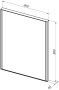 Зеркало Allen Brau Infinity 60 1.21018.WT белый Зеркало Allen Brau Infinity 60 1.21018.WT белый