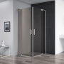 SLIDER-A-2-100/110-GRIGIO-BORO Душевой уголок, Условный размер, мм:(1000-1100)x(1000-1100)x1950 Габариты с диапазоном регулировок, мм:(1000-1100)x(1000-1100)x1950  SLIDER-A-2-100/110-GRIGIO-BORO Душевой уголок, Условный размер, мм:(1000-1100)x(1000-1100)x1950 Габариты с диапазоном регулировок, мм:(1000-1100)x(1000-1100)x1950