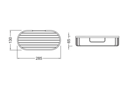 Полка для душа AQUATEK AQ4916CR