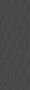 Плитка Eclettica Anthracite Struttura Diamond 3D M1J7 40x120