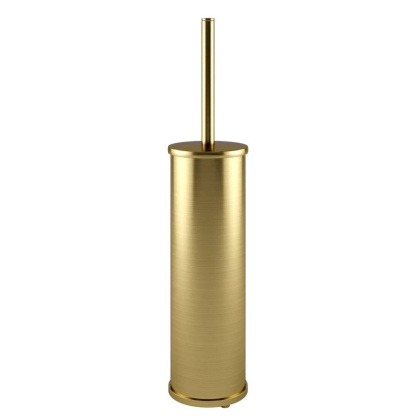 K-1027BRUSHED GOLD  Щетка для унитаза напольная