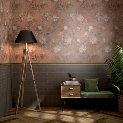 Бордюр BDA024R Магнолия зеленый матовый (12см*30см*13мм) (9шт/0,324м2) моноколор, шт Бордюр BDA024R Магнолия зеленый матовый (12см*30см*13мм) (9шт/0,324м2) моноколор, шт