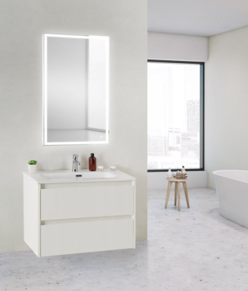Тумба с раковиной подвесная BelBagno KRAFT 39-70 Bianco Opaco, раковина белая Тумба с раковиной подвесная BelBagno KRAFT 39-70 Bianco Opaco, раковина белая