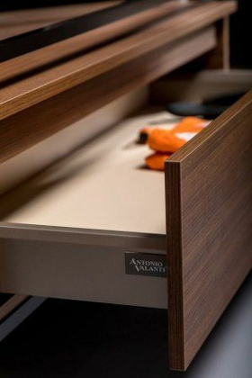 Ящик под консоль LOFT 80 dark wood, 1 полка 894-080-D Boheme