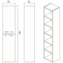 Пенал Creto Ares Beton Пенал Creto Ares Beton