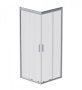 W90G-403-090MT Gem душ.ограждение 90х90 квадрат,стекло прозрачное,профиль мат. серебро, без поддона