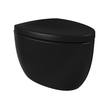 Унитаз подвесной Etna, 535х395, черный, 1116-005-0129, шт