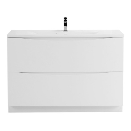 Тумба с раковиной напольная BelBagno MARINO 120 Bianco Lucido