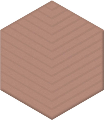 Декор OS\D241\63010 Агуста розовый матовый 5,2см*6см*6,9мм (1уп/26шт/), шт