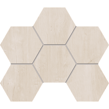 Мозаика SF01 Hexagon 25x28,5 непол.