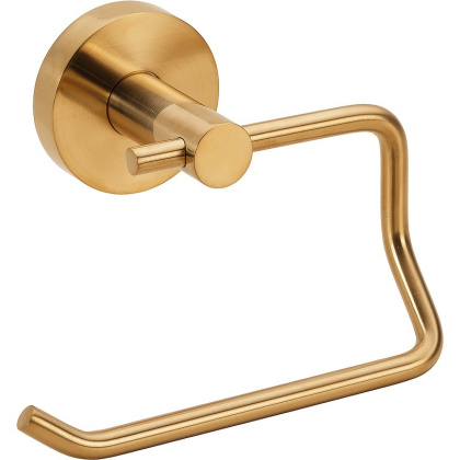 Держатель туалетной бумаги Bemeta Sablo 160112042 Золото матовое, без крышки