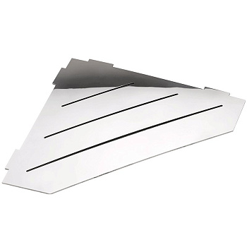 Душевая полка Bemeta Cytro 101302441 угловая, Хром глянцевый