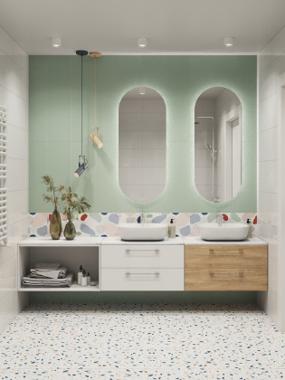 Столешница STONE из керамогранита Aura 60 Столешница STONE из керамогранита Aura 60