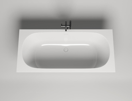 Ванна из литьевого мрамора Salini Ornella Axis Kit 190х90 103522M матовая Ванна из литьевого мрамора Salini Ornella Axis Kit 190х90 103522M матовая