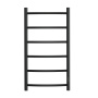 Полотенцесушитель электрический Point Афина PN04848B П6 400x800 диммер справа, черный