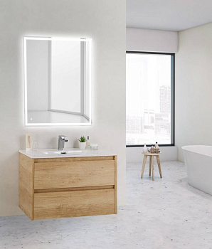 Тумба с раковиной подвесная BelBagno KRAFT 39-70 Bianco Opaco, раковина белая Тумба с раковиной подвесная BelBagno KRAFT 39-70 Bianco Opaco, раковина белая