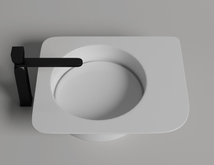 Раковина накладная Salini Ninfea 110521M