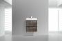 Тумба с раковиной подвесная BelBagno PIETRA MINI 50 Stone, раковина белая Тумба с раковиной подвесная BelBagno PIETRA MINI 50 Stone, раковина белая