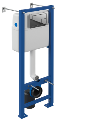 Инсталляция VECTOR 40 + CORNER пластик хром глянцевый Инсталляция VECTOR 40 + CORNER пластик хром глянцевый