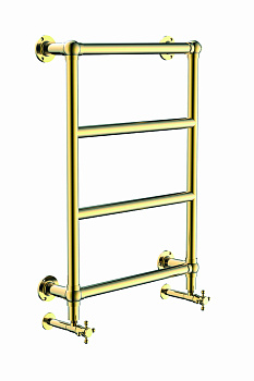 Полотенцесушитель водяной 750x500mm Palazzo, золото Полотенцесушитель водяной 750x500mm Palazzo, золото