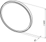 Зеркало Allen Brau Infinity 60 1.21022.WT белый Зеркало Allen Brau Infinity 60 1.21022.WT белый