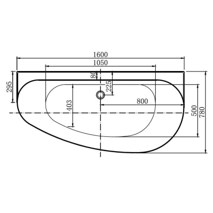 Акриловая ванна Allen Brau Priority 5 А 160x78 2.31005.20A белый глянец Акриловая ванна Allen Brau Priority 5 А 160x78 2.31005.20A белый глянец