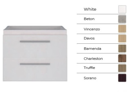 Дополнительный модуль Creto Beton 2 ящика р-р 50 - 80