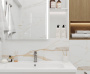 Calacatta goddes gold Керамогранит белый Полированный 60x60