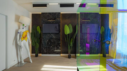 Керамогранит GRANDE MARBLE LOOK CALACATTA BLACK LUX RT 120х278 Керамогранит GRANDE MARBLE LOOK CALACATTA BLACK LUX RT 120х278