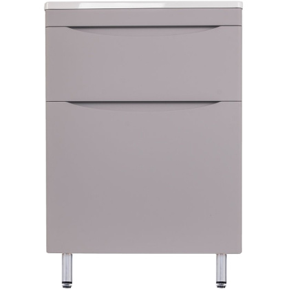 Тумба напольная Creto Oro 60 см 24-ST60-GR серый люкс