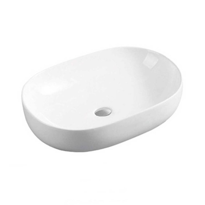 Раковина керамическая Vincea VBS-301, 480*350*135 накладная, цвет белый