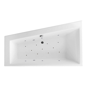 Ванна EXCELLENT Sfera Slim 170x100 (левая) "RELAX" (хром) Ванна EXCELLENT Sfera Slim 170x100 (левая) "RELAX" (хром)