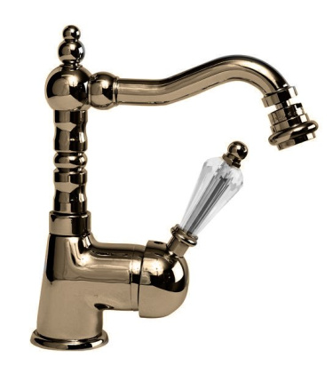 VINTAGE-BSM2-01-Sw-N Смеситель для биде Исполнение: Хром, Ручки: Swarovski Nero 