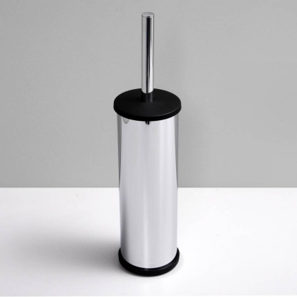 Щетка для унитаза напольная, 8х37,5х8 см, хром, K-1137