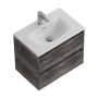 Тумба с раковиной подвесная BelBagno KRAFT 39-60 Bianco Opaco, раковина белая Тумба с раковиной подвесная BelBagno KRAFT 39-60 Bianco Opaco, раковина белая