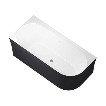 Акриловая ванна Allen Brau Priority 1700x780 2.31004.21A/AM антрацит/белый матовый, шт Акриловая ванна Allen Brau Priority 1700x780 2.31004.21A/AM антрацит/белый матовый, шт