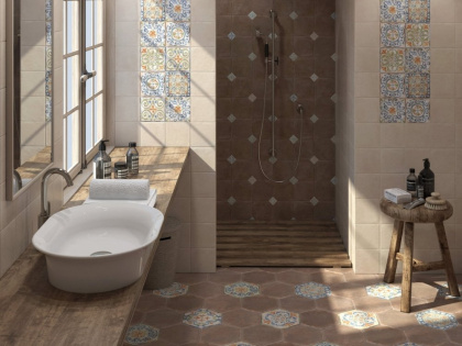 Декор HGD\A150\17000 Виченца Майолика 15*15*6,9 (1уп/38шт), шт