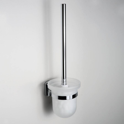 Щетка для унитаза подвесная Oder, 11х38,5х13,5 см, хром, K-3027