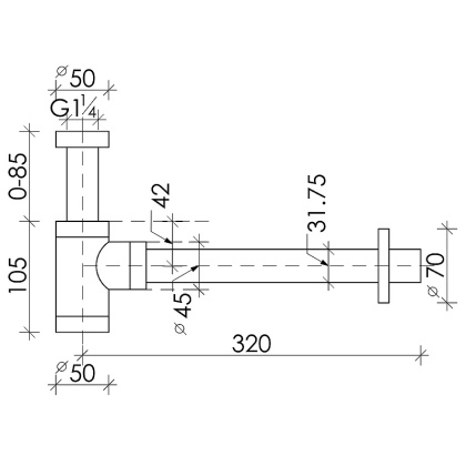 Сифон для раковины