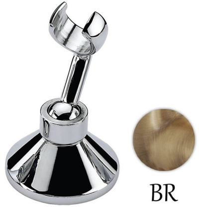 CZR-U-SOC-02 Держатель ручного душа, исполнение бронза