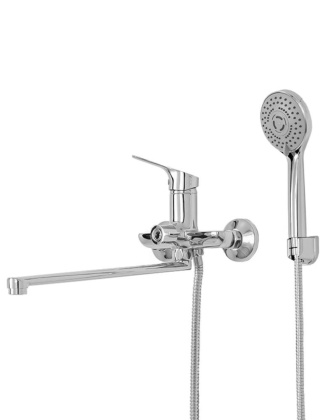 Смеситель для ванны/душа Orange Dia M45-211cr с душевым набором
