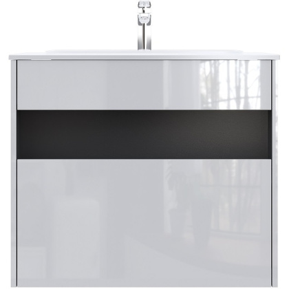 Тумба под раковину Am.Pm Func, 70х80,8х49,2 см, белая, M8FFUX0801WG