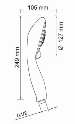 A003 Лейка 5-функциональная Wasserkraft