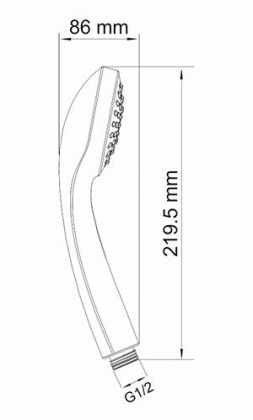 A001 Лейка 1-функциональная Wasserkraft