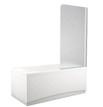 Шторка для ванны Aquanet AQ6 R, стекло матовое