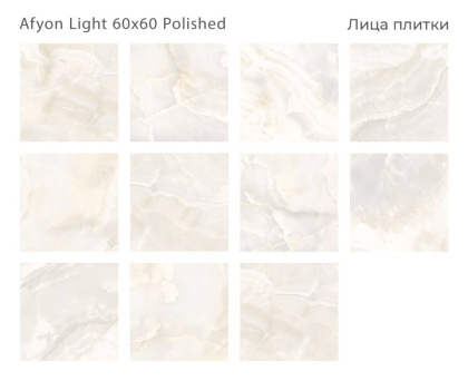 Керамогранит AFYON LIGHT 60х60 POLISHED, Oasis