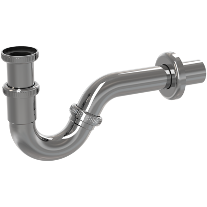 Сифон для биде DN32 металл