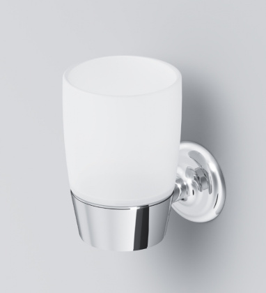 A8034300 Like, Стеклянный стакан с настенным держателем